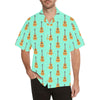 Acoustic Guitar Print Design LKS403 Men's Men's Hawaiian Shirt