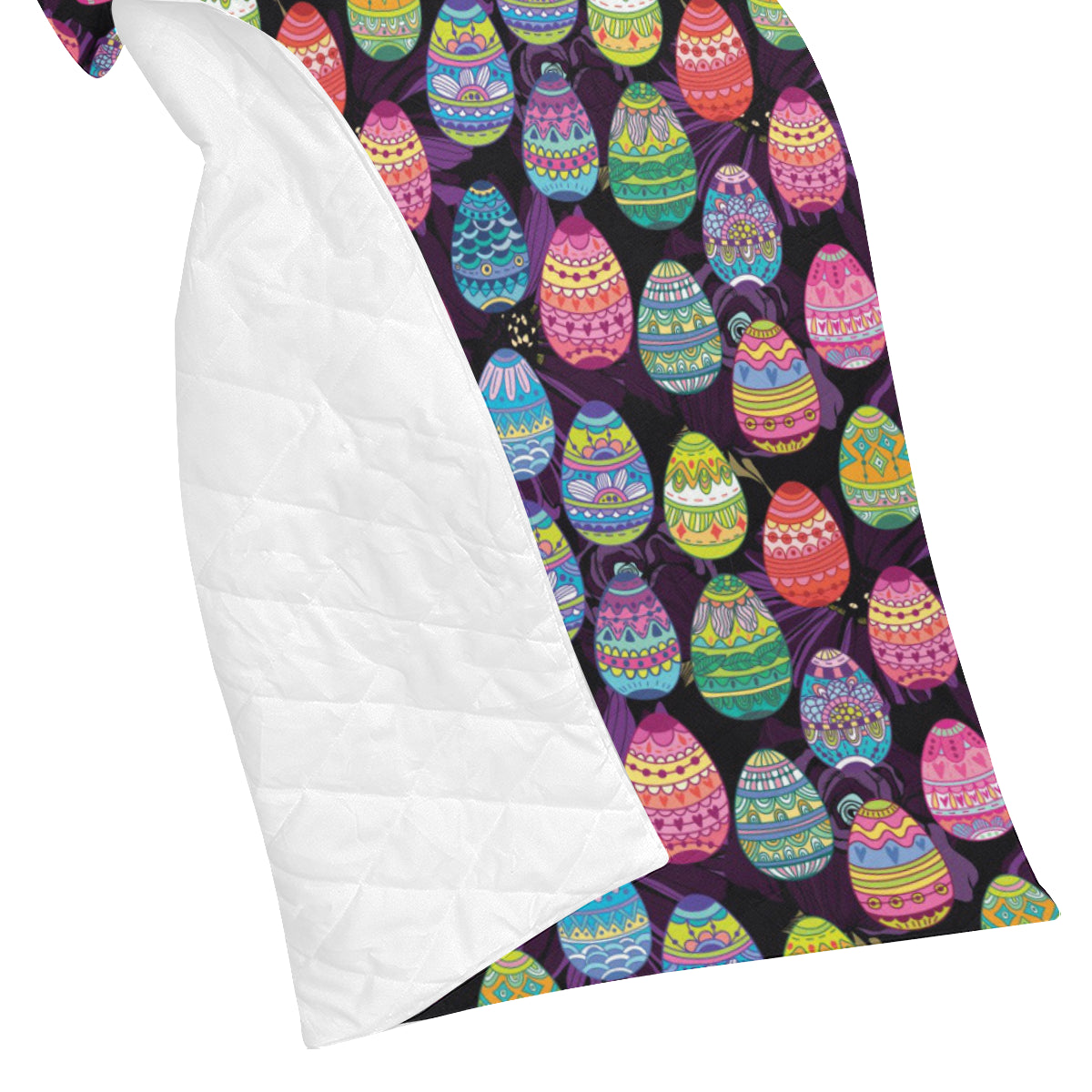 Easter Eggs Pattern Print Design RB08 Premium Quilt