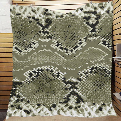 Python Pattern Print Design A04 Premium Quilt