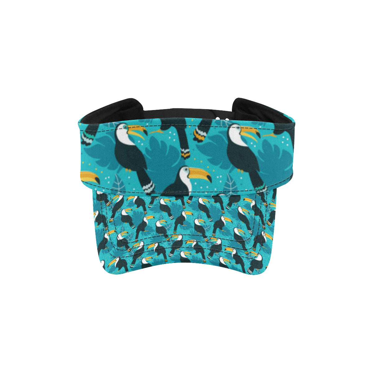 Toucan Parrot Pattern Print Unisex Sun Visor