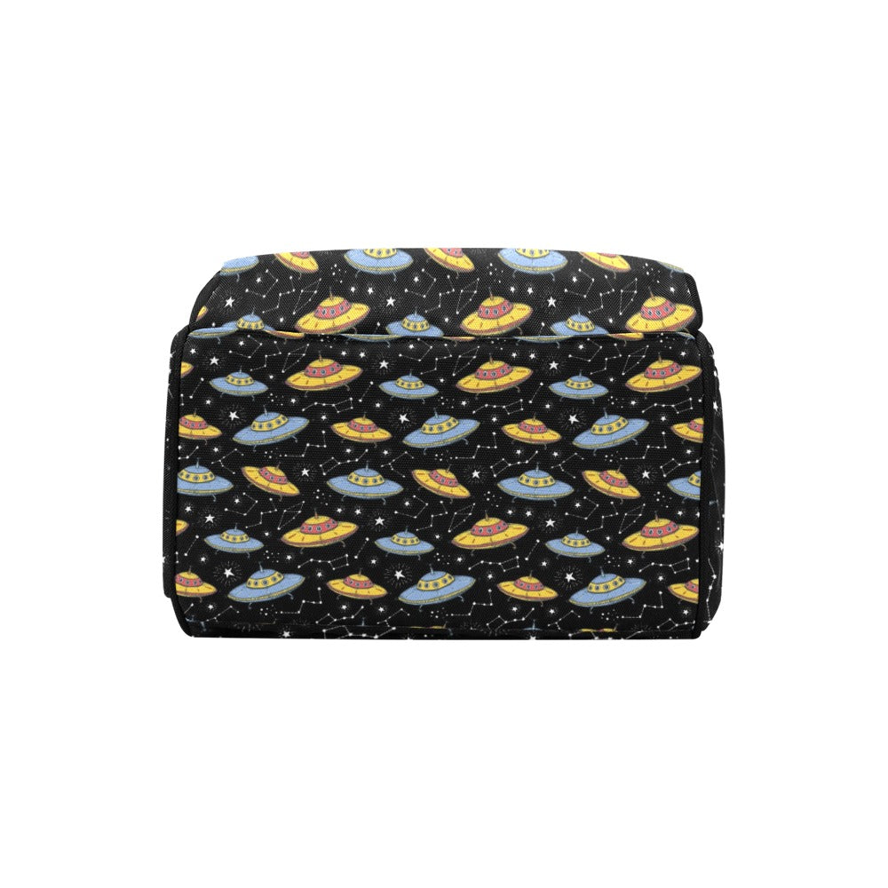 UFO Print Design LKS307 Diaper Bag Backpack