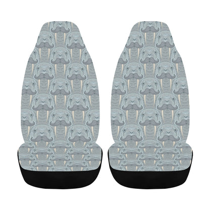 Walrus Print Design LKS402 Car Seat Covers