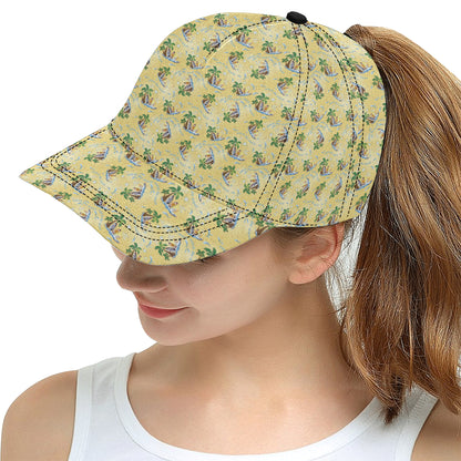 Surf Catch the Wave Design Snapback Cap