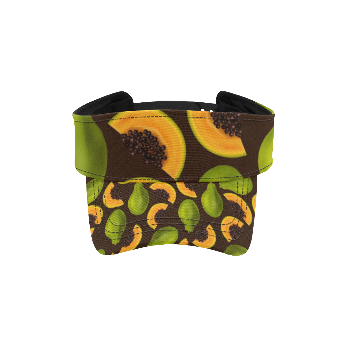 Papaya Pattern Print Design PP04 Unisex Sun Visor