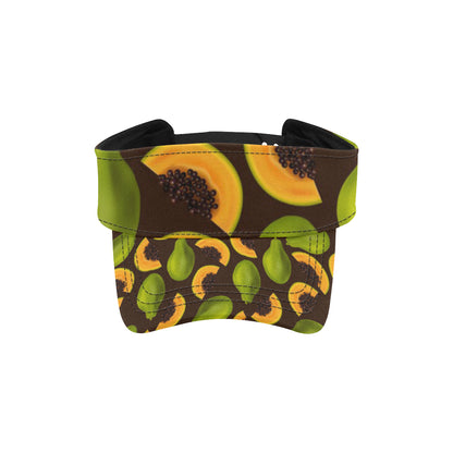 Papaya Pattern Print Design PP04 Unisex Sun Visor