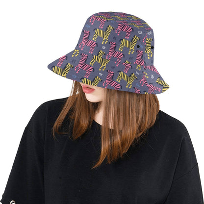 Zebra Print Design LKS303 Unisex Bucket Hat