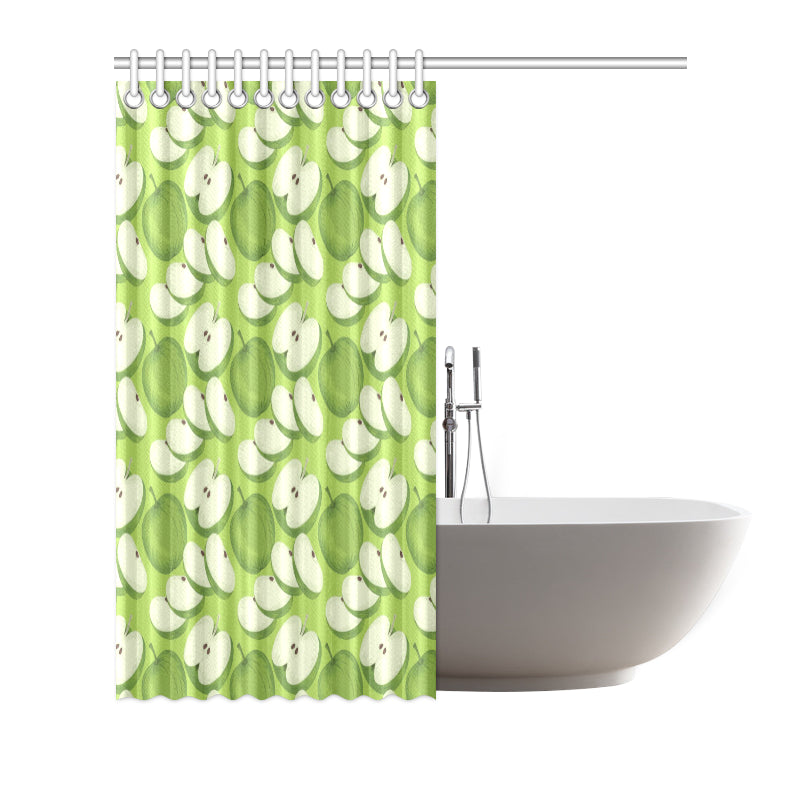Apple Pattern Print Design AP010 Shower Curtain