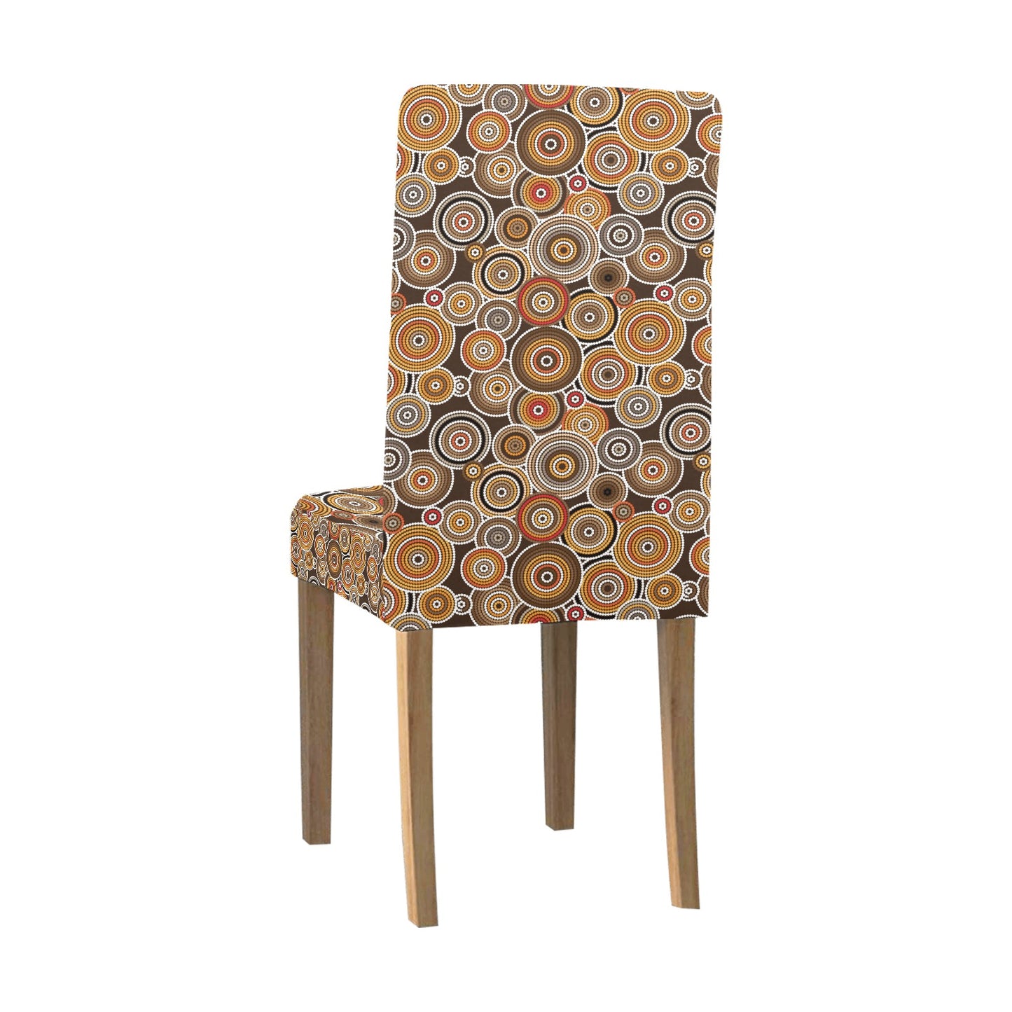 Aboriginal Print Design LKS402 Dining Chair Slipcover