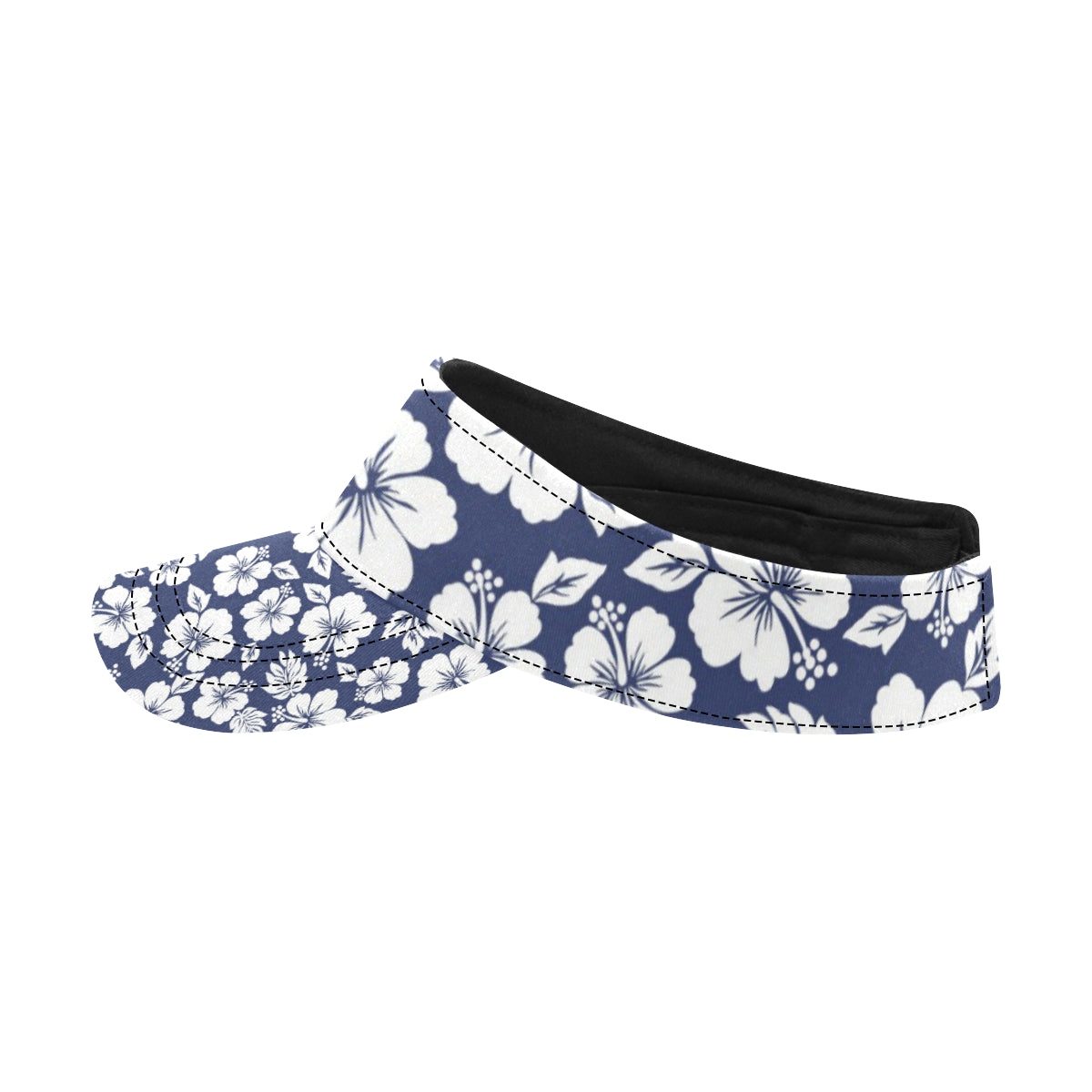 Hibiscus Pattern Print Design HB012 Unisex Sun Visor