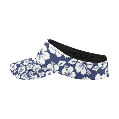 Hibiscus Pattern Print Design HB012 Unisex Sun Visor