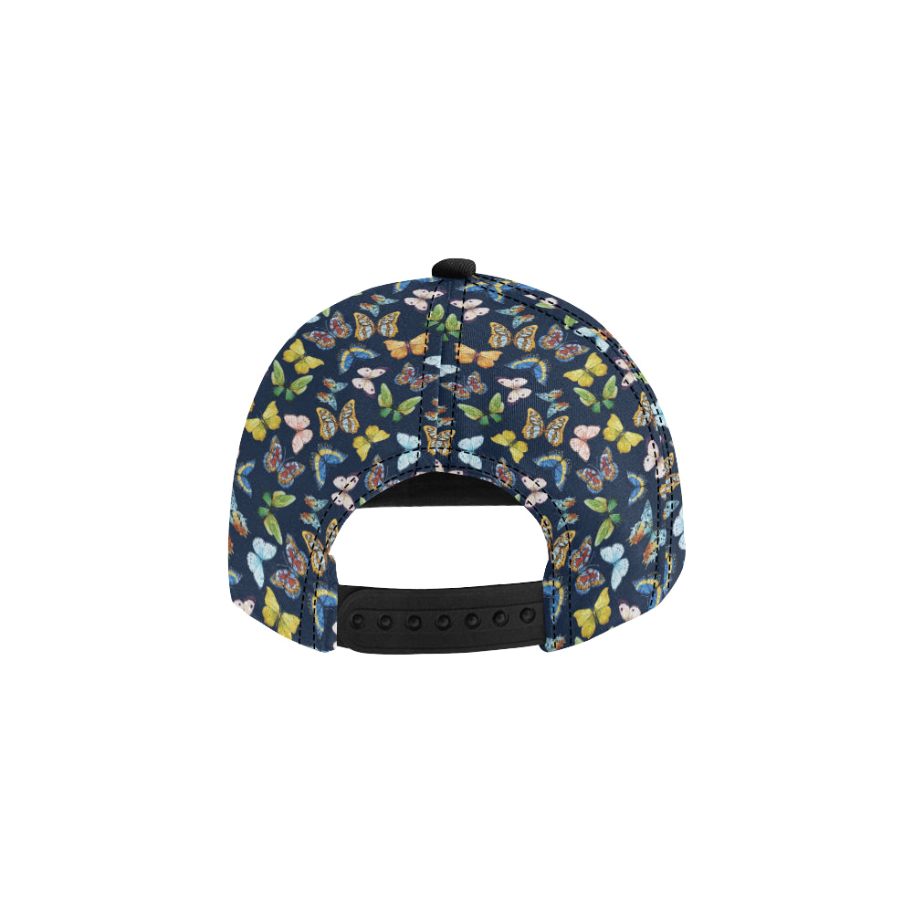 Butterfly Beautiful Print Pattern Snapback Cap