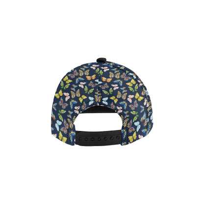 Butterfly Beautiful Print Pattern Snapback Cap