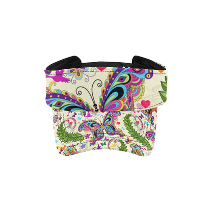Butterfly Colorful Indian Style Unisex Sun Visor