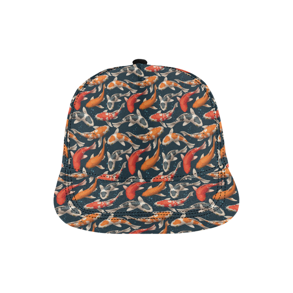 Koi Carp Cute Design Themed Print Snapback Cap