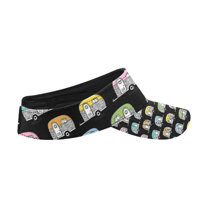 Camper Pattern Camping Themed No 2 Print Unisex Sun Visor