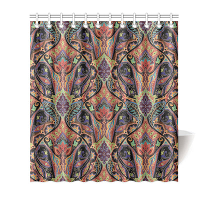 Bohemian Pattern Print Design 06 Shower Curtain