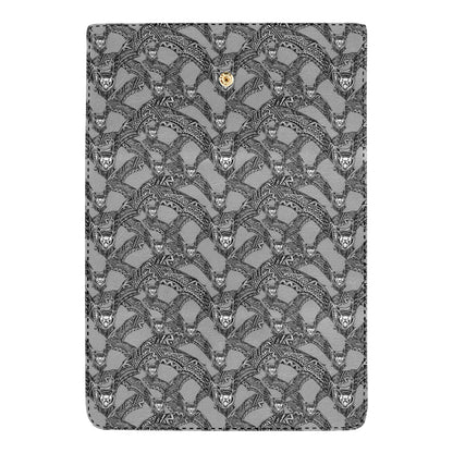 Bat Pattern Print Design 04 Women's Trifold Wallet