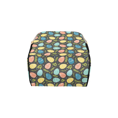 Easter Eggs Pattern Print Design RB01 Diaper Bag Backpack