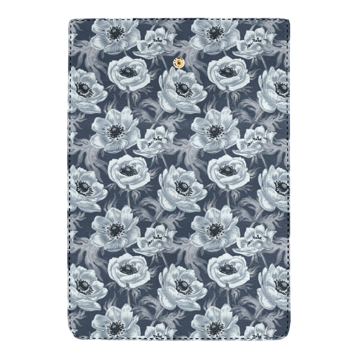 Anemone Pattern Print Design AM09 Women's Trifold Wallet