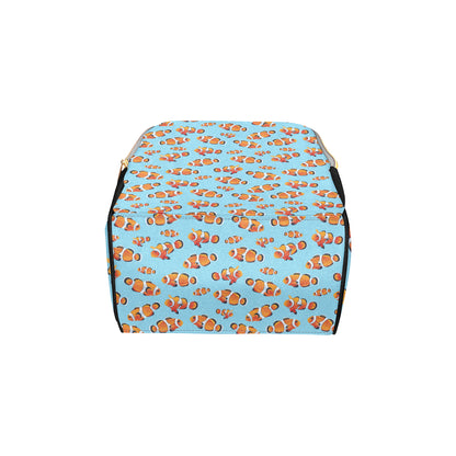 Clownfish Pattern Print Design 01 Diaper Bag Backpack
