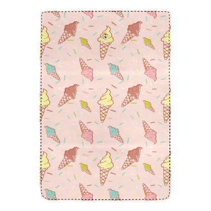 Ice Cream Pattern Print Design 02 Women's Trifold Wallet