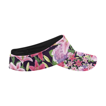 Lily Pattern Print Design LY017 Unisex Sun Visor