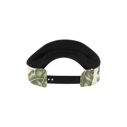 Banana Leaf Pattern Print Design BL08 Unisex Sun Visor
