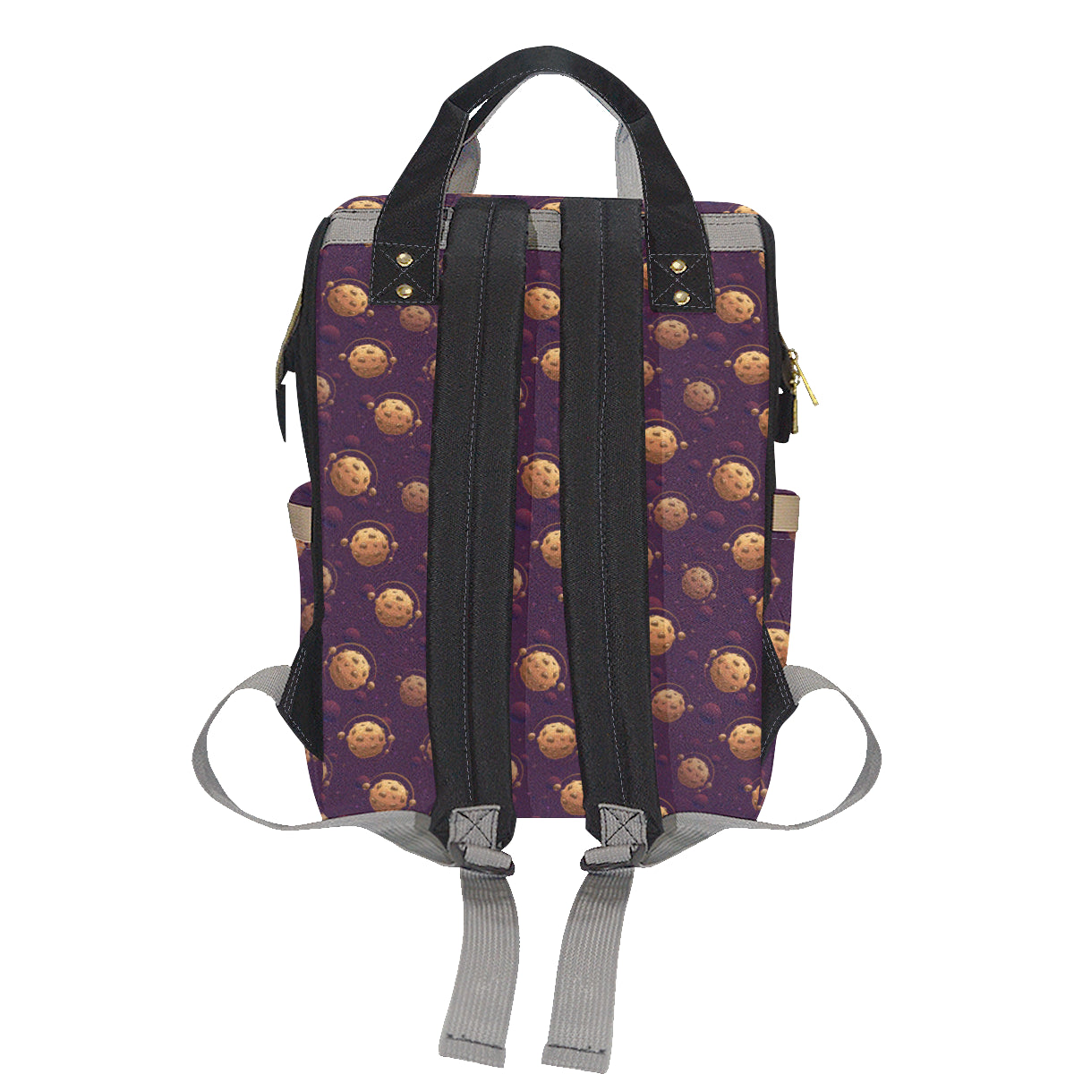 Cookie Pattern Print Design 03 Diaper Bag Backpack