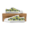 Olive Print Design LKS301 Women's White Low Top Shoes