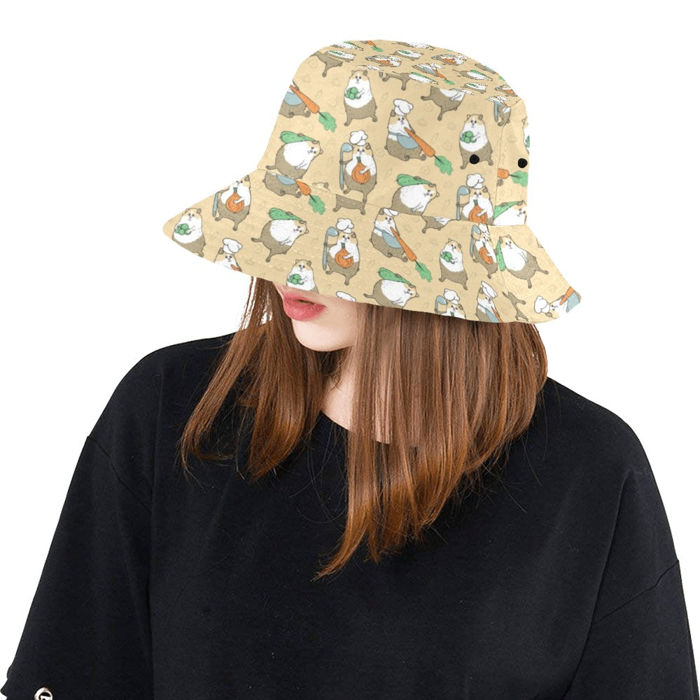 Guinea Pig Print Design LKS401 Unisex Bucket Hat