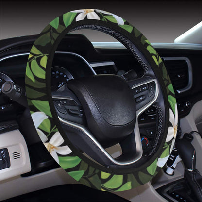 Sampaguita Print Design LKS301 Steering Wheel Cover with Elastic Edge
