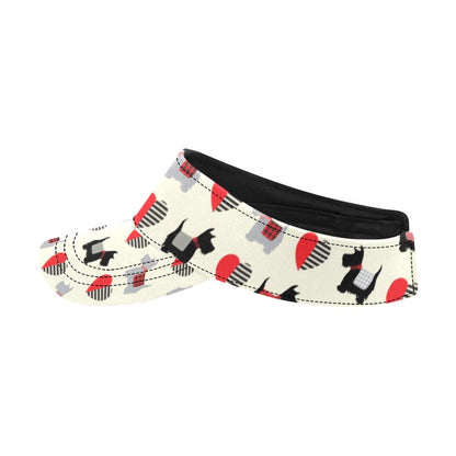 Scottish Terriers Print Design LKS3010 Unisex Sun Visor