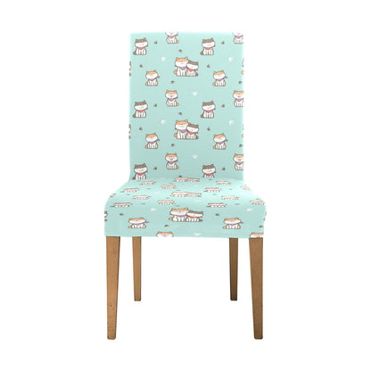 Shiba Inu Print Design LKS302 Dining Chair Slipcover