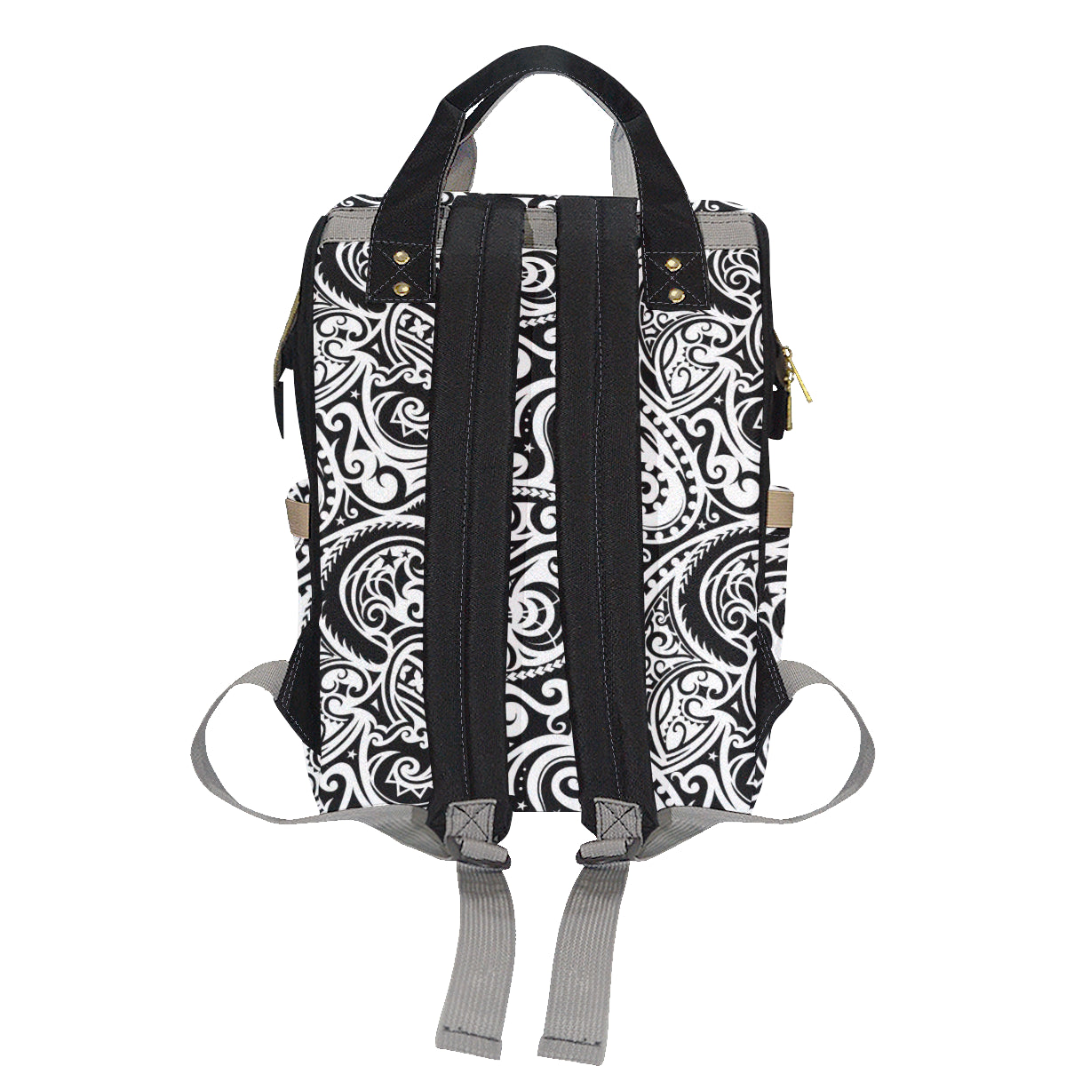 Polynesian Traditional Tribal Diaper Bag Backpack