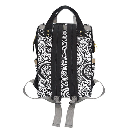 Polynesian Traditional Tribal Diaper Bag Backpack
