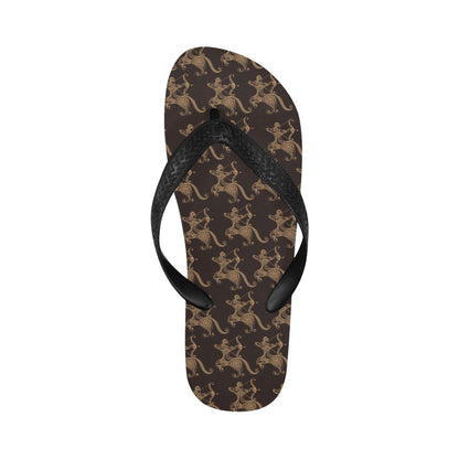 Sagittarius Print Design LKS301 Flip Flops