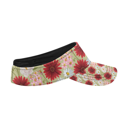 Gerberas Pattern Print Design GB07 Unisex Sun Visor