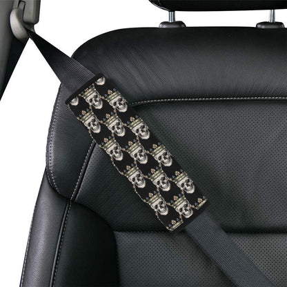 Skull King Print Design LKS3010 Car Seat Belt Cover