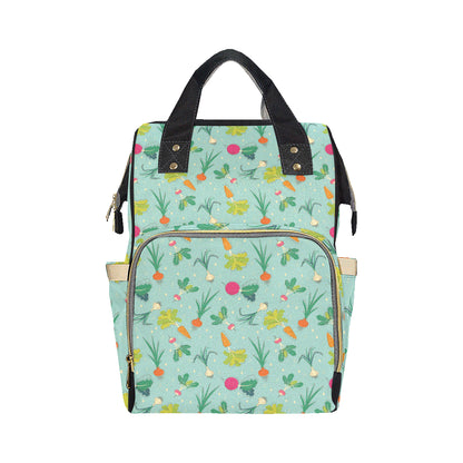 Radish Pattern Print Design A01 Diaper Bag Backpack