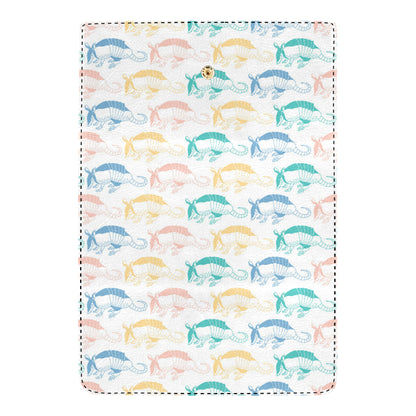Armadillo Pattern Print Design 05 Women's Trifold Wallet