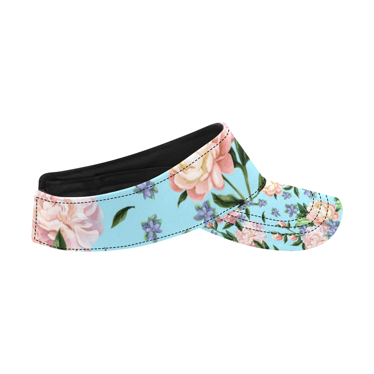 Peony Pattern Print Design PE02 Unisex Sun Visor