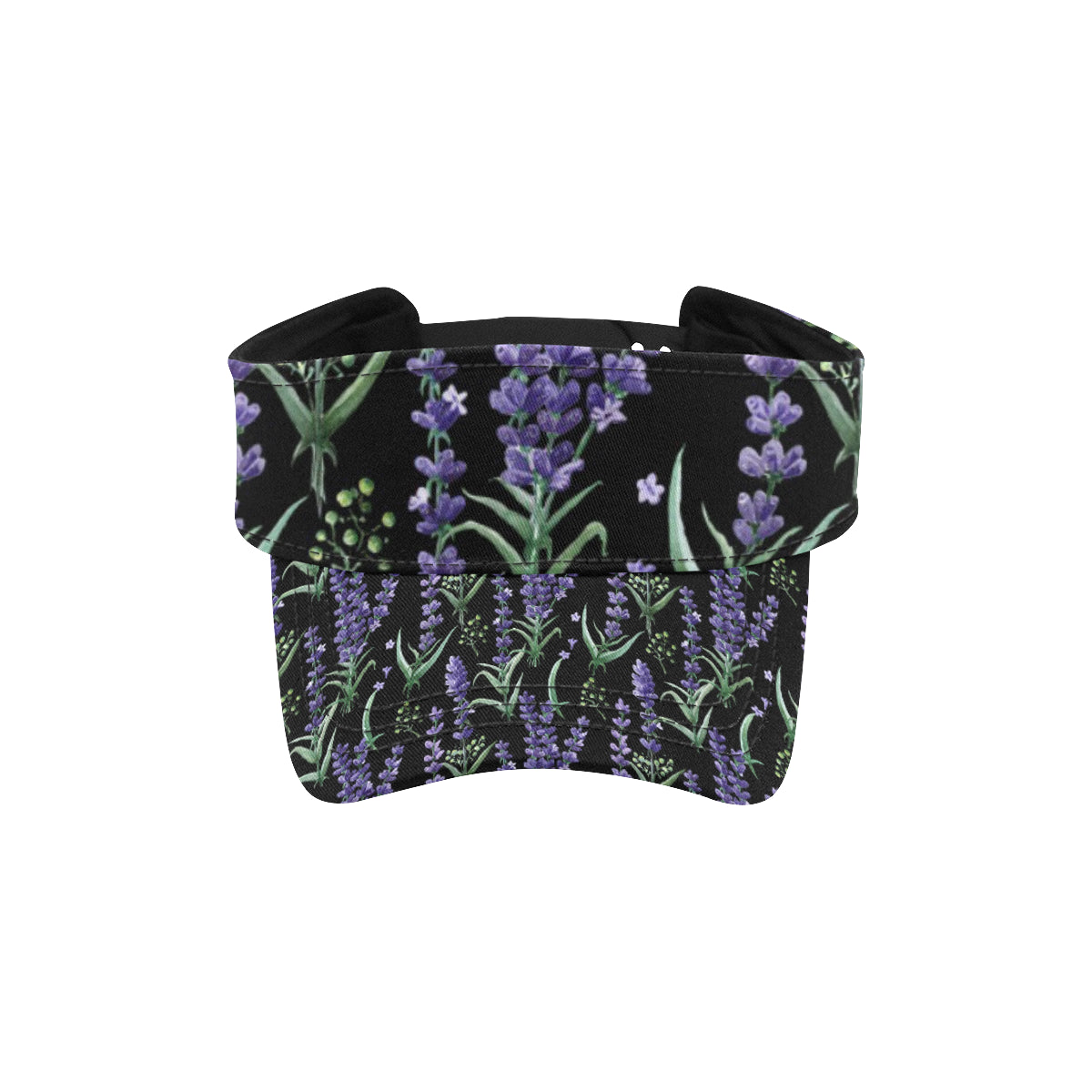 Lavender Pattern Print Design LV01 Unisex Sun Visor