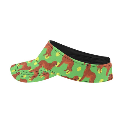 Setters Irish Print Design LKS302 Unisex Sun Visor