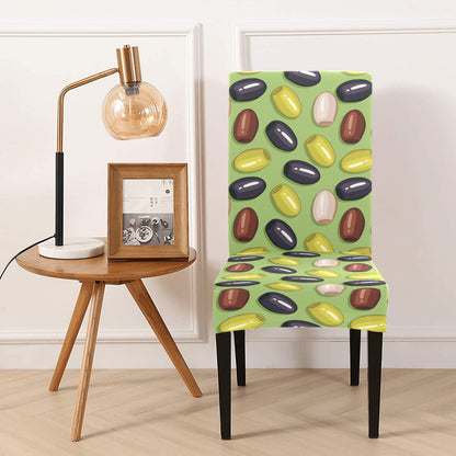 Olive Print Design LKS301 Dining Chair Slipcover