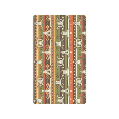 American indian Skull Animal Rubber Doormat