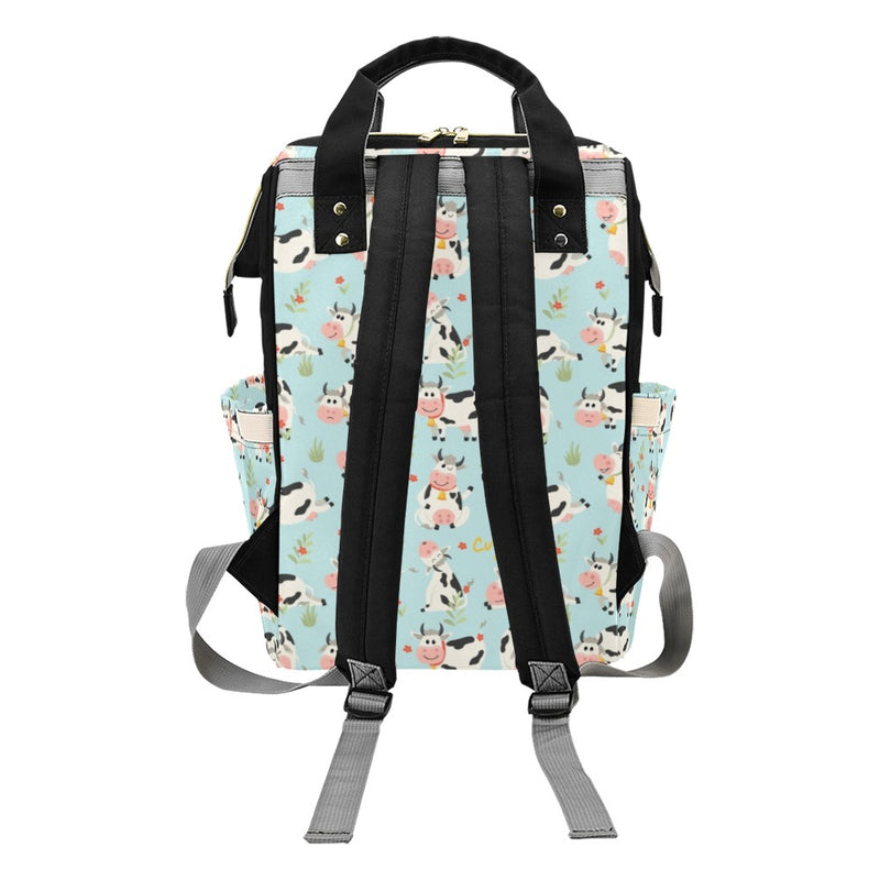 Cattle Print Design LKS403 Diaper Bag Backpack