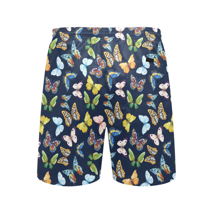 Butterfly Beautiful Print Pattern Men's Swim Trunks Beach Shorts