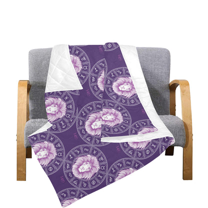 Leo Pattern Print Design 04 Premium Quilt