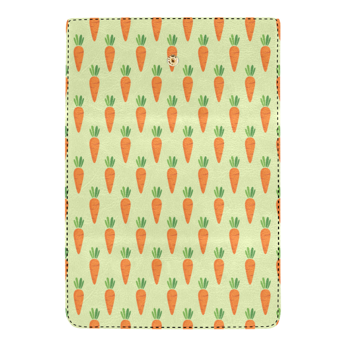 Carrot Pattern Print Design 02 Women's Trifold Wallet