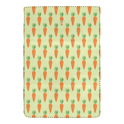 Carrot Pattern Print Design 02 Women's Trifold Wallet